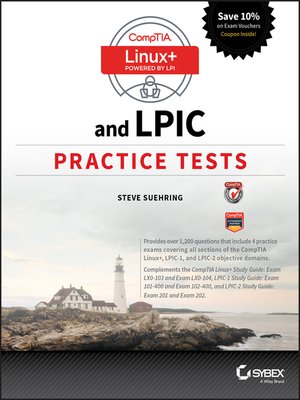 cover image of CompTIA Linux+ and LPIC Practice Tests
